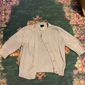 Dolce and Gabbana women’s Light Purple Knit Cardigan size 26/40
